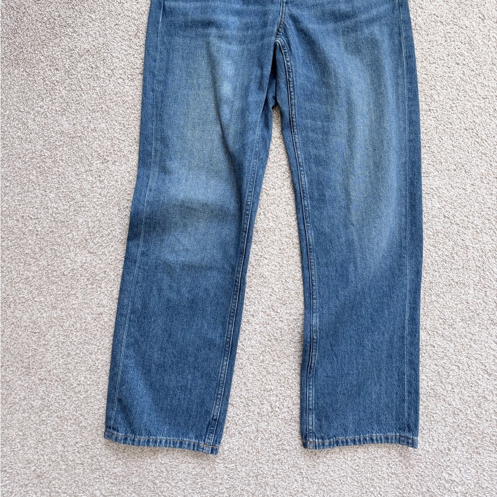 Everlane women Low Rise Straight Jeans in Blue - Picture 2 of 3